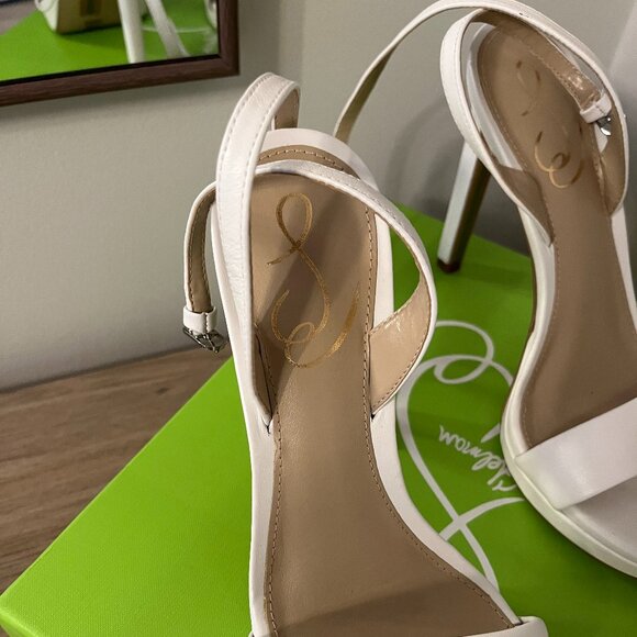 Sam Edelman Size 7 White Jade Sandals - Picture 4 of 7